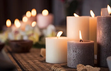 velas aromáticas caseras